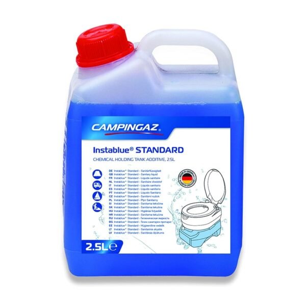 Campingaz Instablue Standard 2.5 Litre Sanitary Fluid for Waste Water Tank Camping Toilet, Sanitary Additive for Chemical Toilet, Toilet Additive for Motorhome
