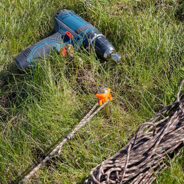 com-four Zeltheringe 24 Stück robuster Stahl für festen Halt bei Camping und Outdoor