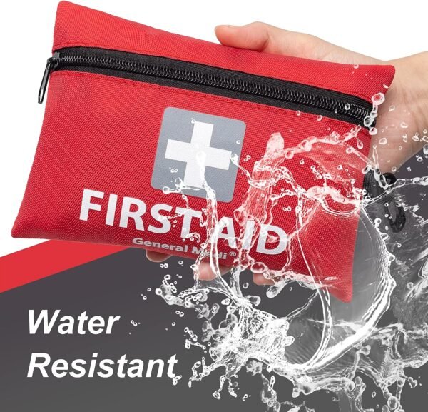General Medi Erste Hilfe Set 92-teilig Wasserdicht Ideal für Camping Reise Büro Sport