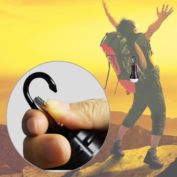 JTENG Campinglampe mit Karabiner 4 Stück LED Zeltlampen wasserdicht und vielseitig