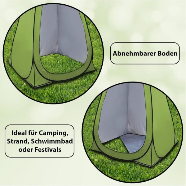 Montafox Pop Up Zelt XXL mit UV-Schutz ideal fürs Camping und Outdoor Abenteuer